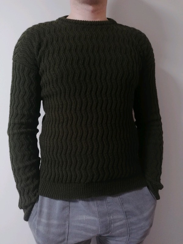 imusau.lt | parduodama Rankų darbo vyriškas megztinis