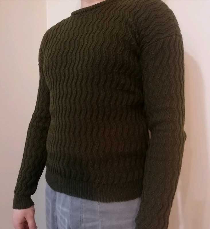 imusau.lt | parduodama Rankų darbo vyriškas megztinis