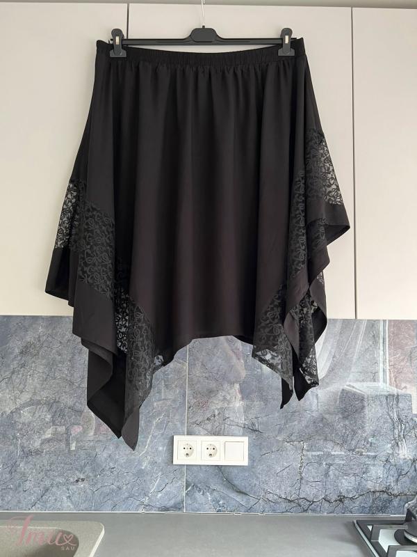 imusau.lt | listing ASIMETRINE sijonas 🔥- 10eu 48\50d -  liemo 102-140, ilgis 96cm, viscosa