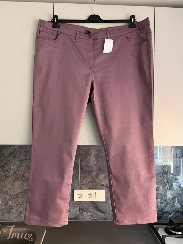 imusau.lt | parduodama DIDELI dzinsai NAUJI - 10eu 56d - liemo 124-144, klub 136-160, ilgis 102cm, coton\polyest\elast