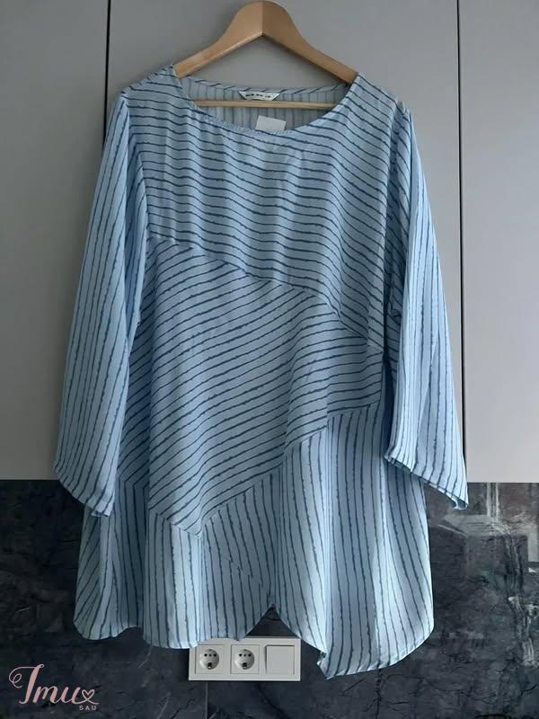 imusau.lt | parduodama Nauja shifonine bluzkute - 5eu 50d - krut 130, klub 134, ilgis 85cm, polyest