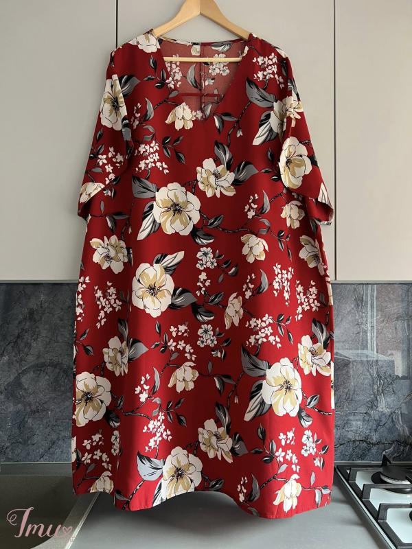 imusau.lt | parduodama DIDELE lengva suknele 🔥 - 13eu 54\56d - krut 150, klub 160, ilgis 112cm, polyest