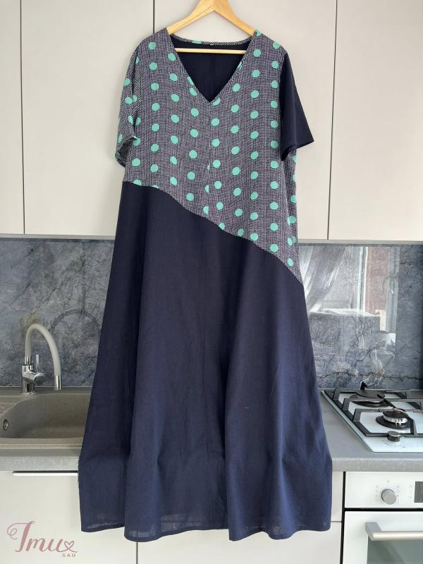 imusau.lt | parduodama medviln suknele 🌹 48\50d. - krut 129, klub 162,ilgis 142cm, coton\polyest