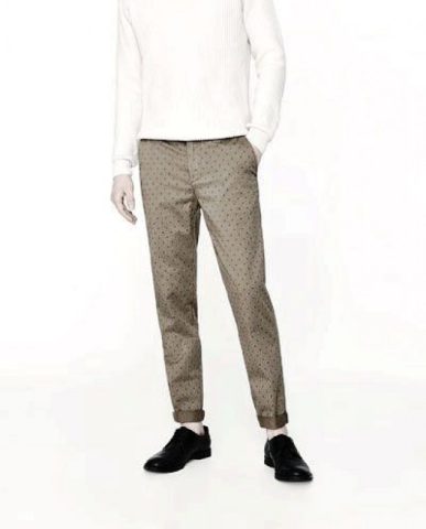 imusau.lt | parduodama zara pilkos kelnes su paveiksliukais