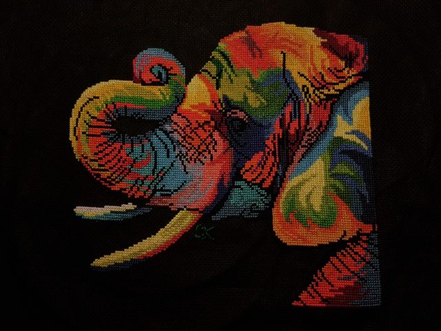 imusau.lt | parduodama 14. Siuvinėtas paveikslas be rėmo