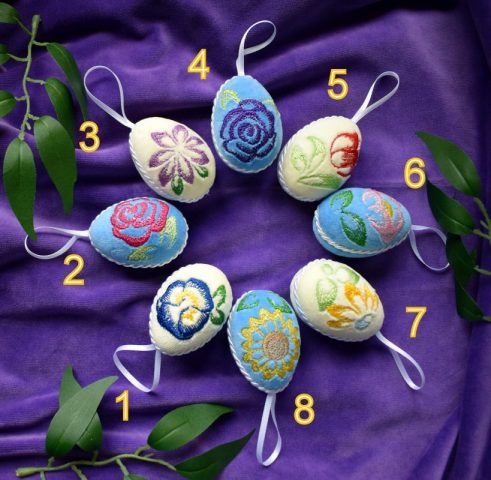 imusau.lt | parduodama Velykiniai siuvinėti margučiai