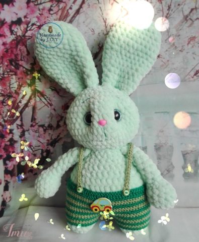 imusau.lt | parduodama Mėtinis pliušinis Zuikis