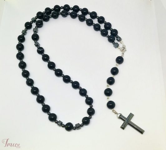 imusau.lt | parduodama Agatų ir hematito vėrinys