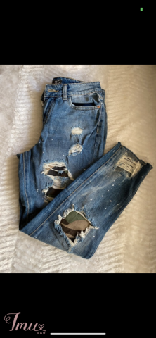 imusau.lt | parduodama Boyfriend stiliaus džinsai
