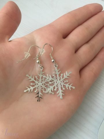 imusau.lt | parduodama Mazi auskariukai snaiges