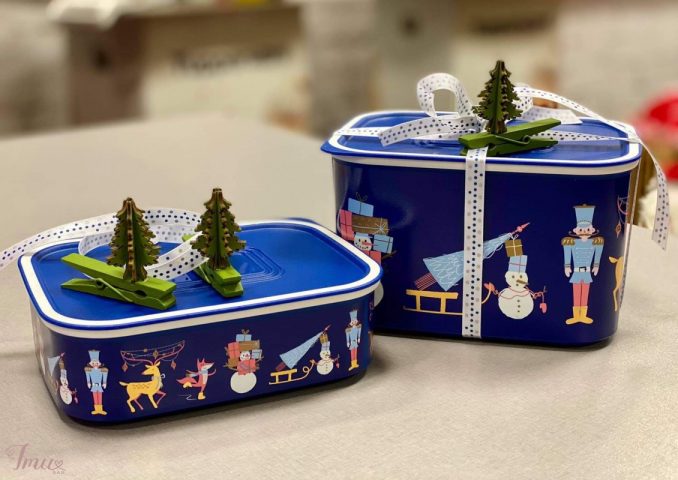 imusau.lt | parduodama Tupperware kalėdinės dėžutės