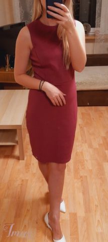 imusau.lt | parduodama Bordo elegantiška suknelė