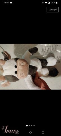 imusau.lt | parduodama Pliušinis žaislas-karvė