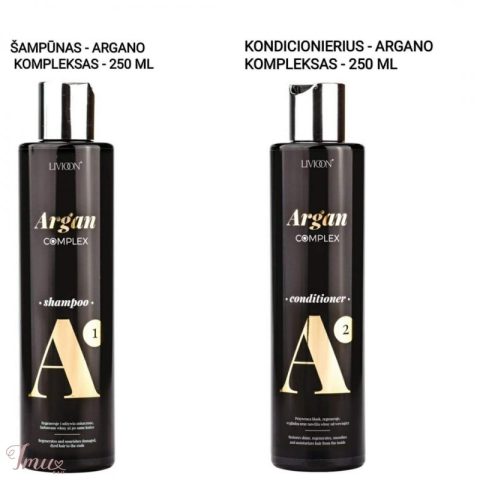 imusau.lt | parduodama Sampunas ir kondicionierius su argano aliejumi