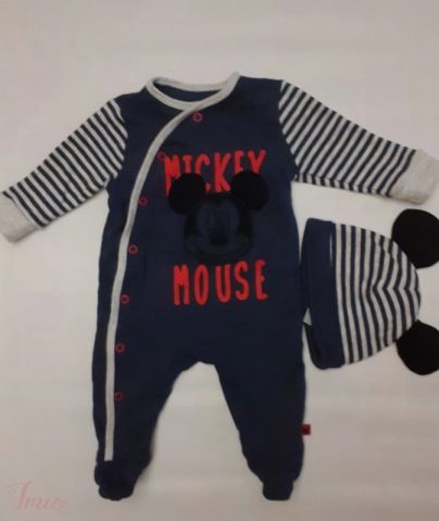 imusau.lt | parduodama Šliaužtinukas su kepuraite su Mikiu berniukui