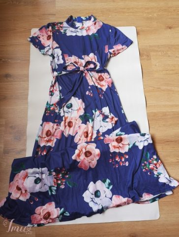 imusau.lt | parduodama Ilga gėlėta suknelė