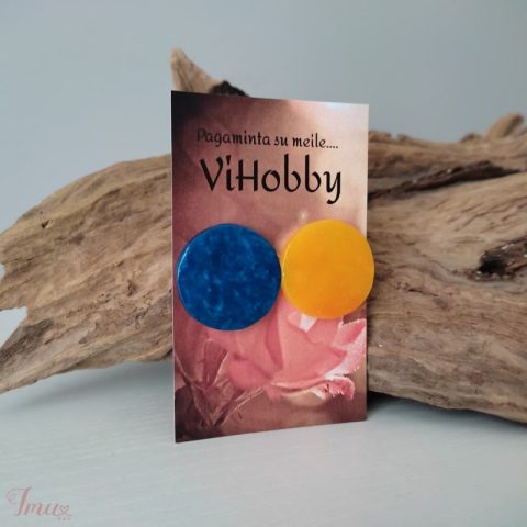 imusau.lt | parduodama Auskariukai -"Apskritimukai 3cm"