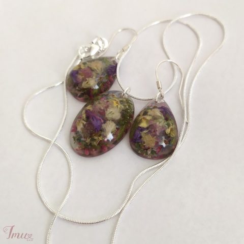 imusau.lt | parduodama Papuošalai su tikrais augalais