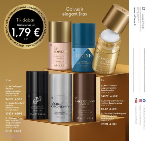imusau.lt | parduodama Dezodorantai rutuliniai