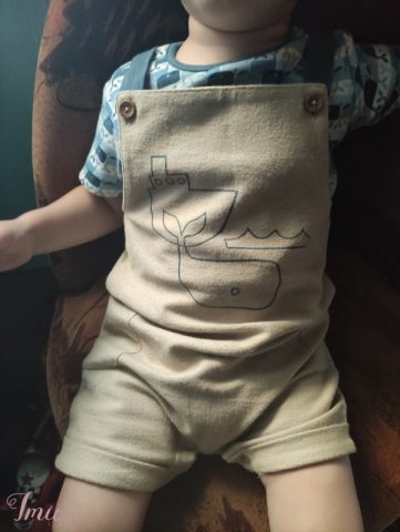 imusau.lt | parduodama Pastelinių spalvų kombinezonas su petnešomis