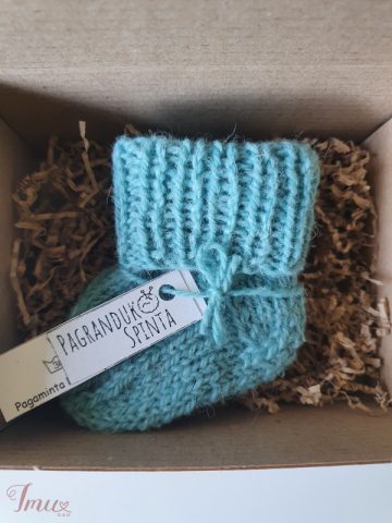 imusau.lt | parduodama Šiurkščios vilnos naujagimio kojinytės