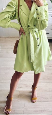 imusau.lt | parduodama Salotinė suknelė pūstomis rankovėmis