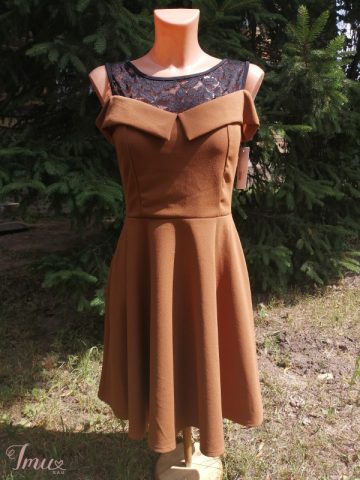 imusau.lt | parduodama Suknelės ruda ir mėlyna