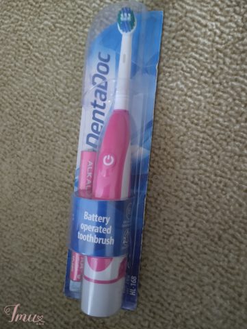 imusau.lt | parduodama Naujas dantų šepetėlis su baterijomis.