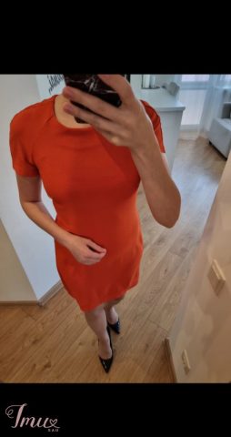 imusau.lt | parduodama Oranžinė suknelė