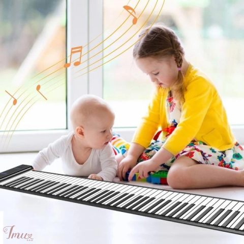 imusau.lt | parduodama PB88 silikoninis nešiojamas elektroninis pianinas