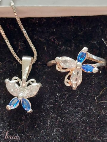 imusau.lt | parduodama sidabrinis komplektas