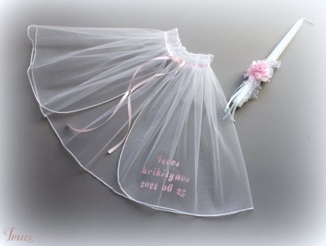 imusau.lt | listing Krikšto skraistė ir krikštynų žvakė