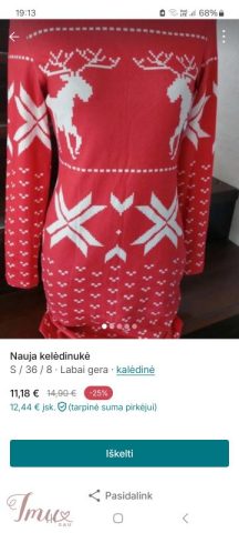 imusau.lt | parduodama Kalėdų suknelė