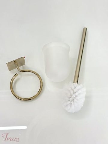 imusau.lt | parduodama wc šepetys aukso spalvos