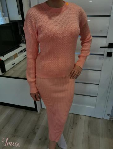 imusau.lt | parduodama Megzta suknelė su megztuku