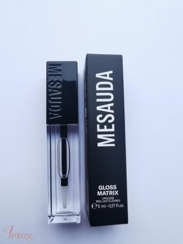 imusau.lt | parduodama Mesauda Gloss Matrix 101 Glazed skaidrus lūpų blizgesys blizgis dažai putlintojas