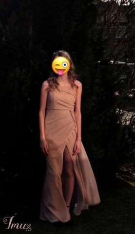 imusau.lt | parduodama Šampaninės spalvos suknelė