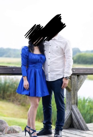 imusau.lt | parduodama mėlyna suknelė