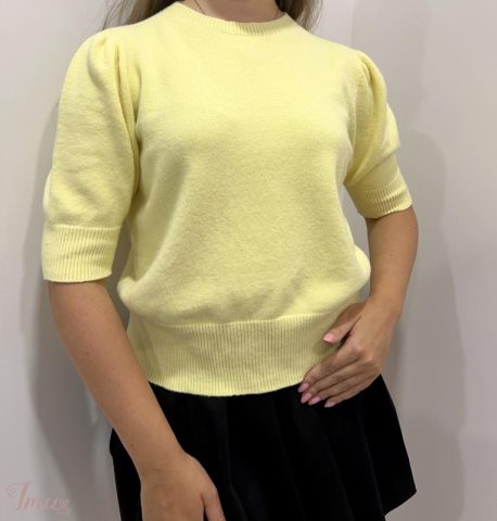 imusau.lt | parduodama Pastelinės geltonos spalvos megztinis