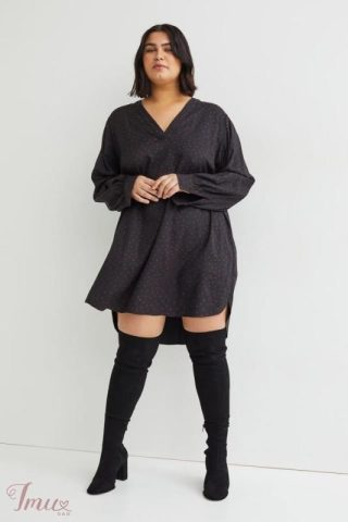 imusau.lt | parduodama DIDELE atlasine H&M suknele\tunika