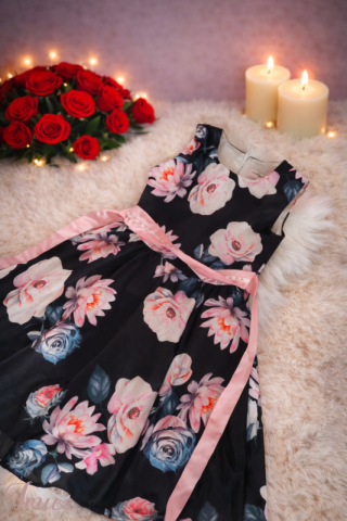 imusau.lt | listing Elegantiška mergaitės suknelė Olivia - tamsiai mėlyna