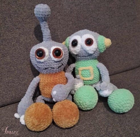 imusau.lt | parduodama Robotukas rudas (robotas)